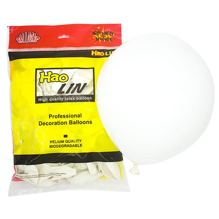 Haolin Yaguang 12-Inch 2.8-Gram Latex Balloon, Birthday Wedding Party Decoration Arrangement Cross-Supply Brand Balloon