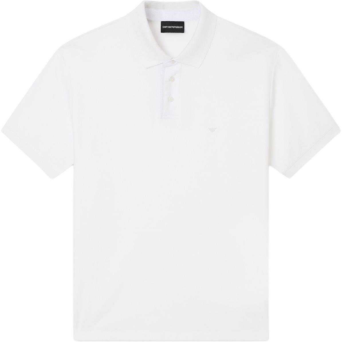 Emporio Armani Stretch Cotton Polo Shirt Men tops EM005251-AF10497-U0003 S