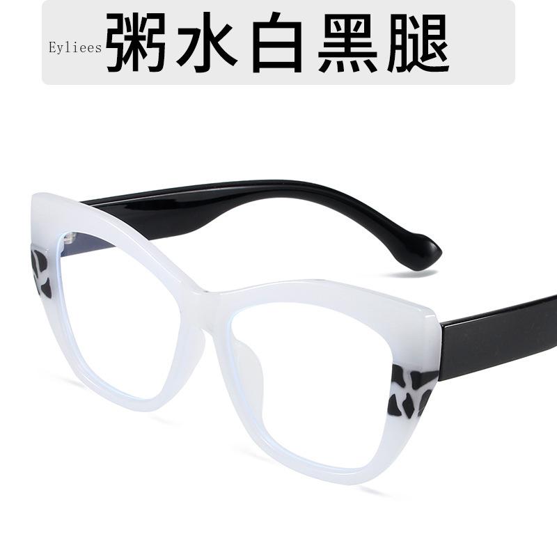 Blue Light Blocking Glasses Frame for Women Fashion TR90 Spectacle Frame Computer Optical Transparent Eyeglasses Gafas