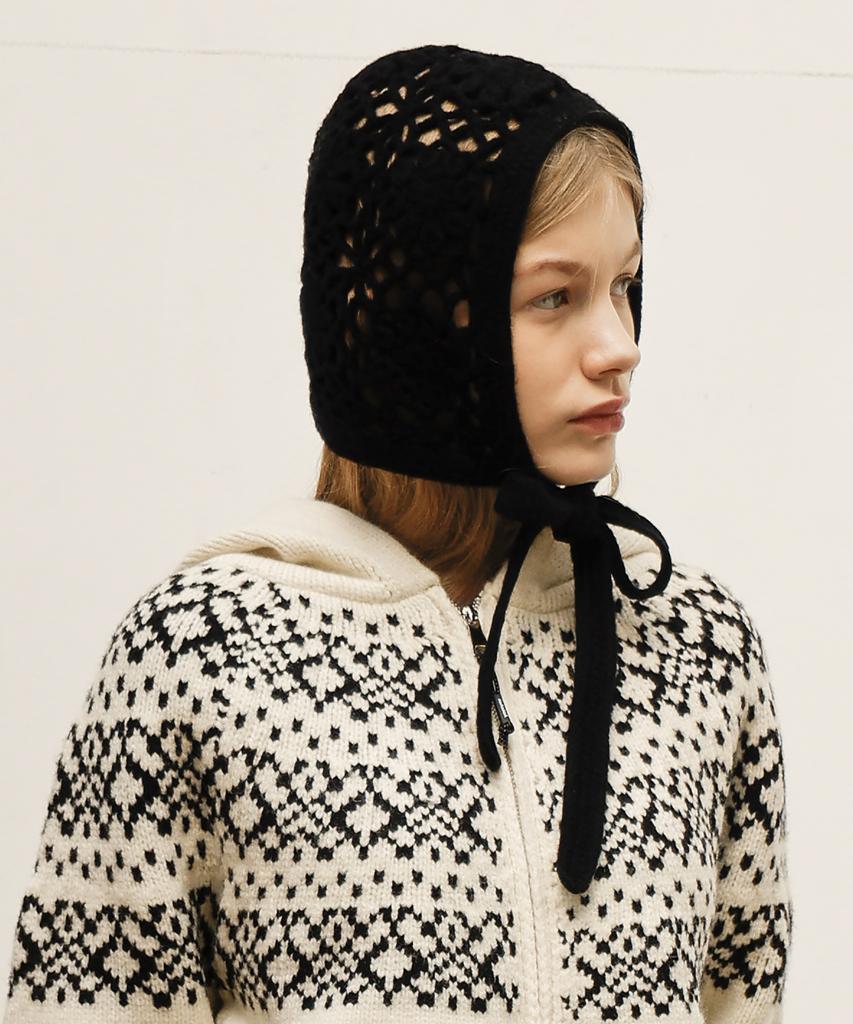 Waiowai Crochet Trooper Knit Hat_3 Colors