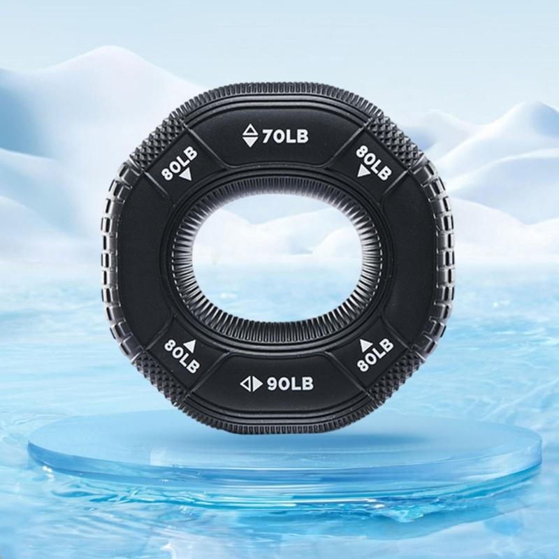 Silicone Grip Strength Trainer Hand Strengthener Grip Rings Forearm Exerciser Ball Finger Strength Training Expander