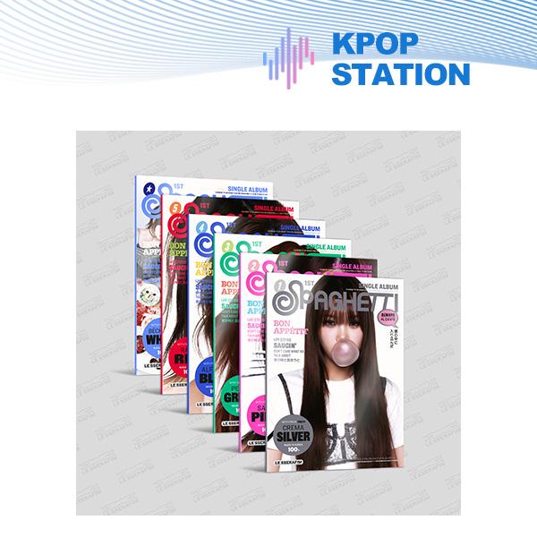 LE SSERAFIM 1st Single Album [SPAGHETTI] (COMPACT Ver.)