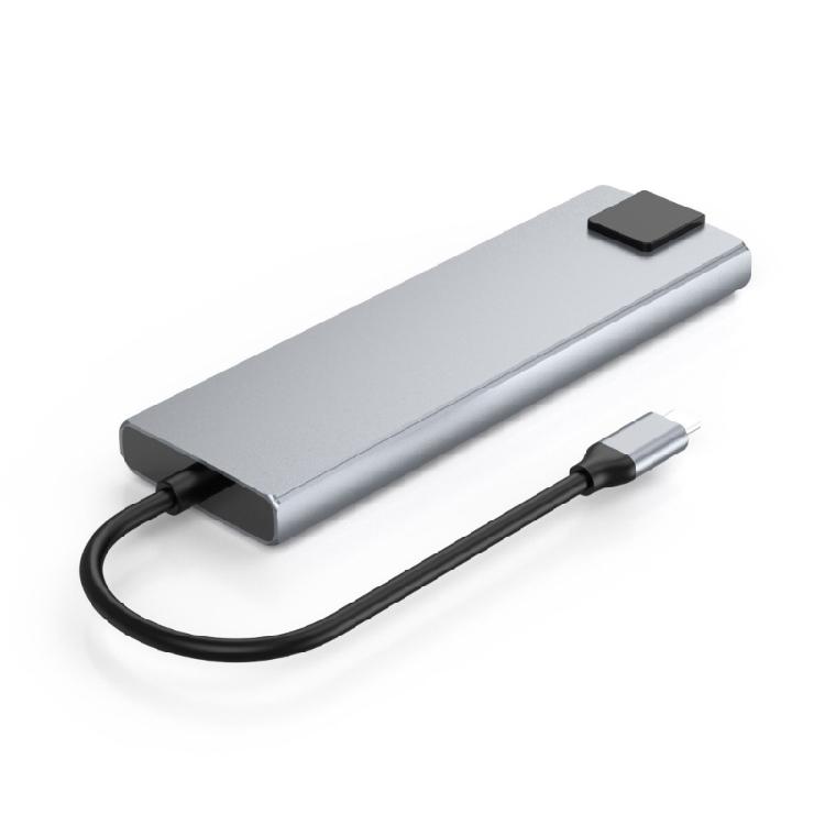 Professional USB C Dock 8 Port Expansion  HDTV USB3.0 USB2.0 PD100W Ri45 Docking Station for PC Laptop Accessories