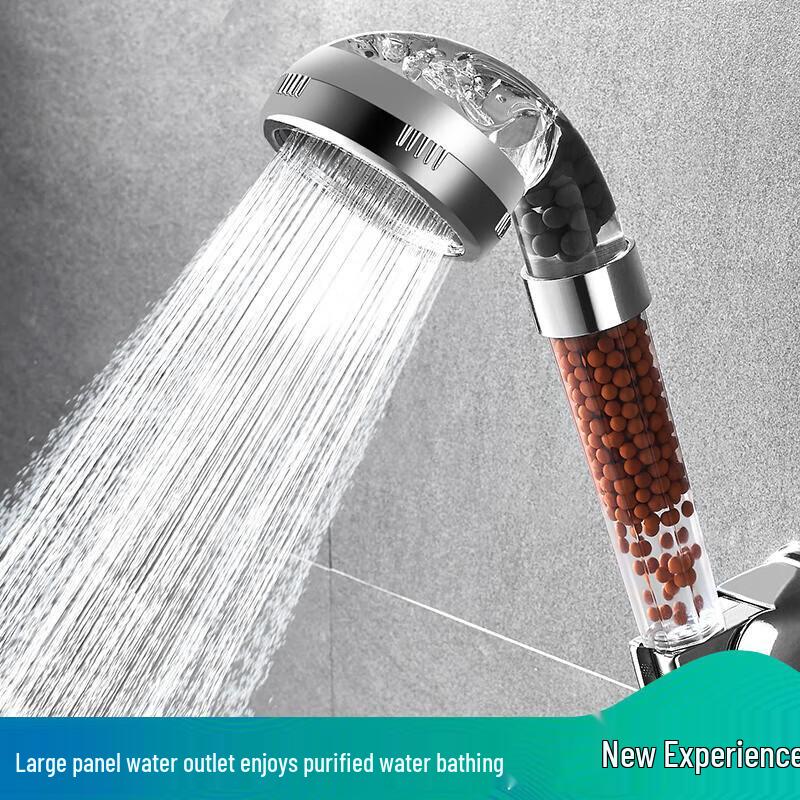 Chu Ke Pressurized Maifan Stone Filter Handheld Shower Head