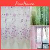 Floral Tulle Curtains Country Style Home Decor Multicolor Print 106/79in Rod Type