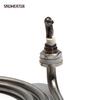 SNDHEATER 220V 380V Electric Water Heating Element 140x30mm Annular Round Heater Coil M12 Thread 201/304 Stainless Steel 3KW 4KW