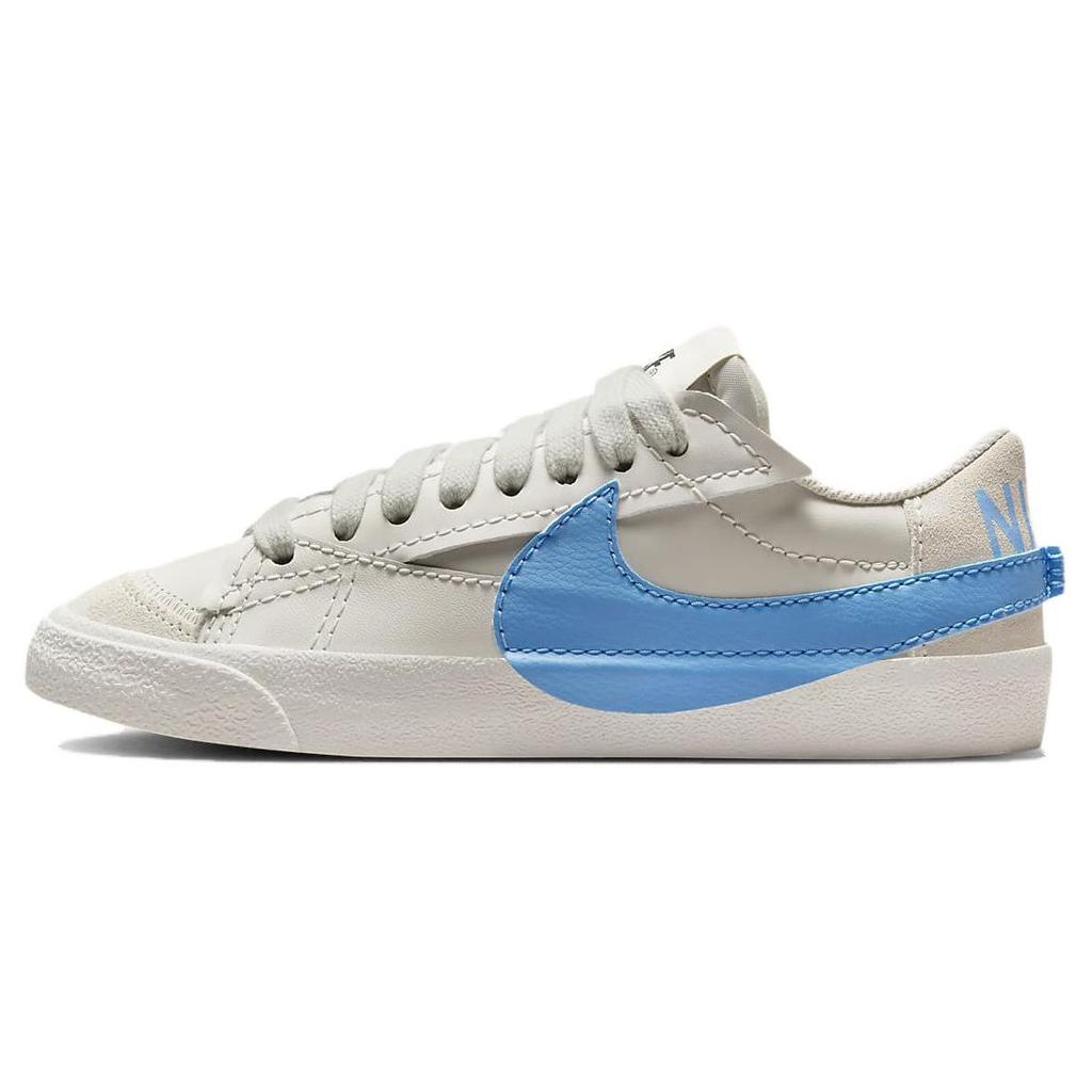 Nike Blazer 77 Jumbo Tênis Cano Baixo Tênis Femininos Cinza Azul DQ1470-003