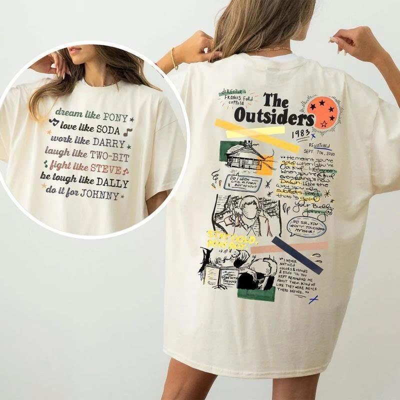 He Meant You re Gold When You re a Kid Shirt,2 Side the Outsiders Shirt, the Out Unisex T-Shirt XL