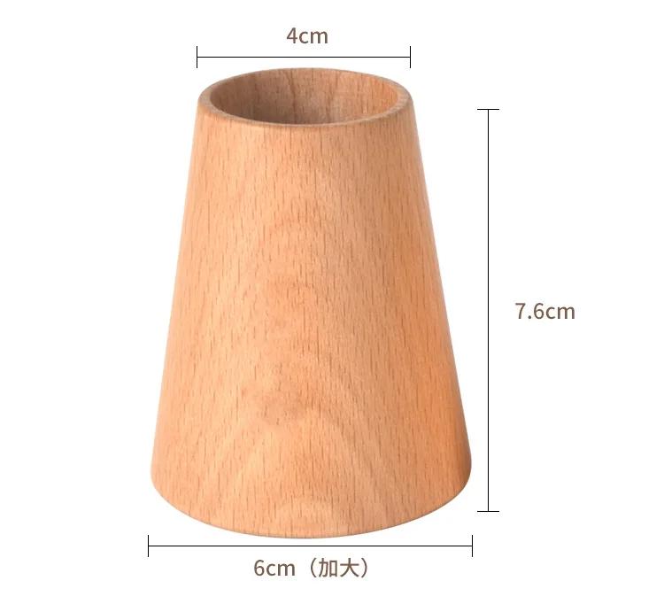 Wooden Toothpick Barrel Creative Portable Toothpick Box Home Restaurant Restaurant Toothpick Barrel Cotton Swab Box