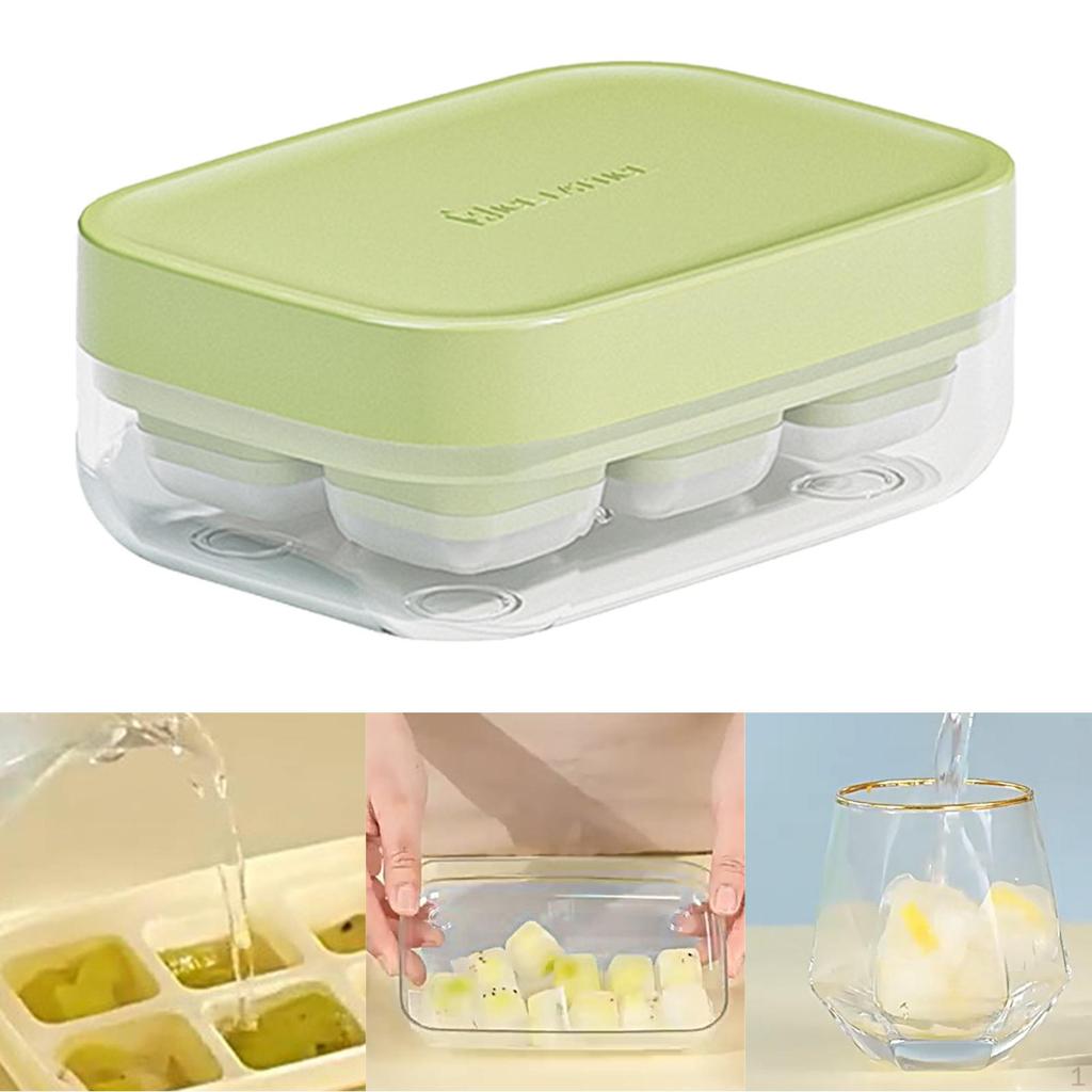Tray, Ice Making, Multipurpose Easy Release Portable for Candy, Juice, Drinks, Chilling Tea Beverage