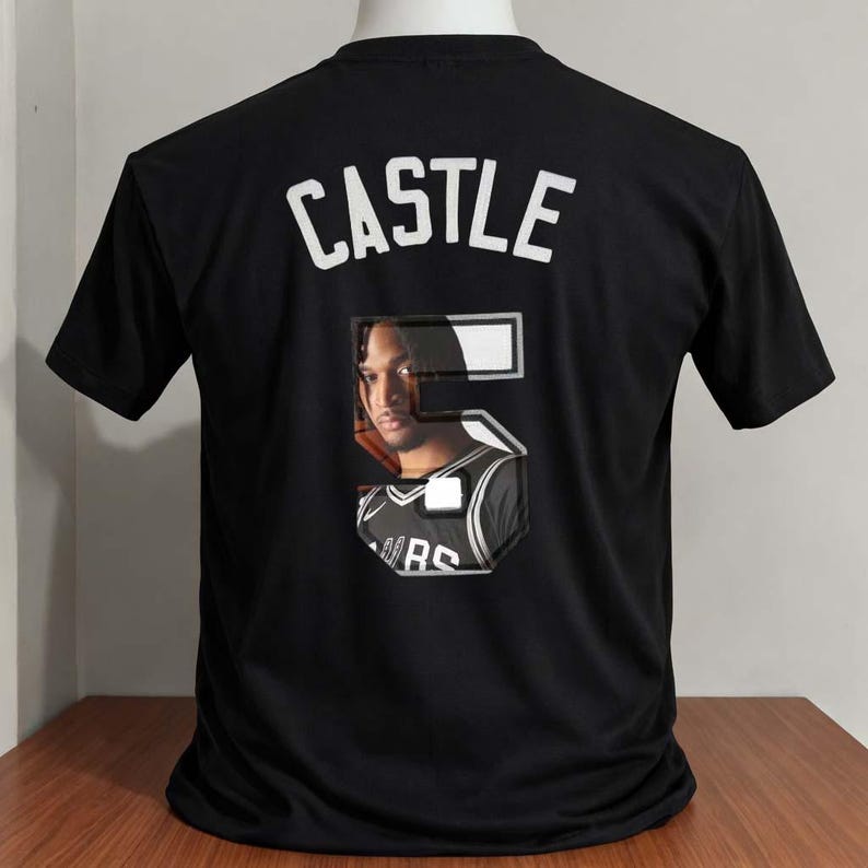 stephon castle san antonio spurs cartoon shirt S