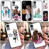 Baby Mother Brown Girl Family Funda For Xiaomi Redmi Note 14 Pro 9 10 11 12 13 Pro 10S 11S 12S Redmi 10C 12C 13C 14C Case