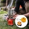 Compacts And Light Weight Stove Gas Converter Outdoor Camping Gas Stove Refills Adapter Replacement Conversion Head