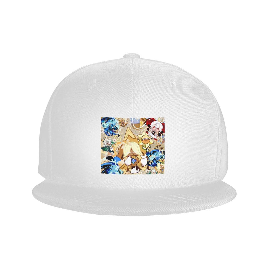Cookie Run Kingdom Baseball Caps Snapback Fashion Baseball Hats Breathable Casual Casquette Outdoor for Unisex