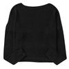 Women's Long Sleeve Sweater Casual Versatile Round Neck Sweater Color Top