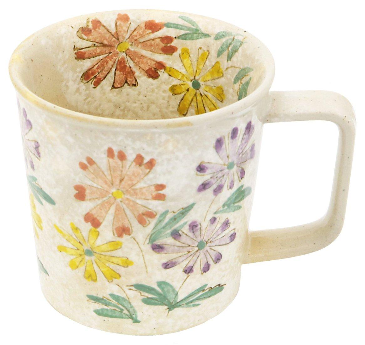 

Кружка Hasami Ware Aizome Kiln с цветами, розовая 35187 розовый