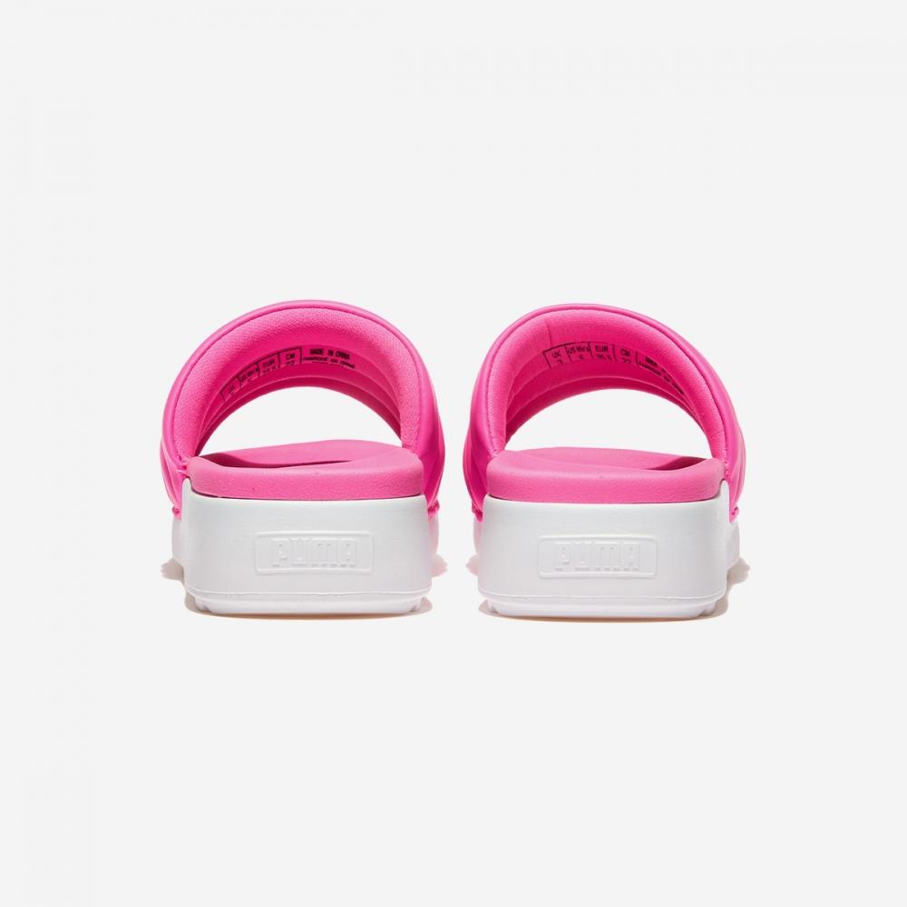 Puma Carmen Slide Puppy Women Pki39539902   Poison Pink Puma White