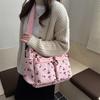 Simple Texture, New Tote Bag, Winter Women's Shoulder Messenger Bag, Fashionable and Casual Largecapacity Bag.
