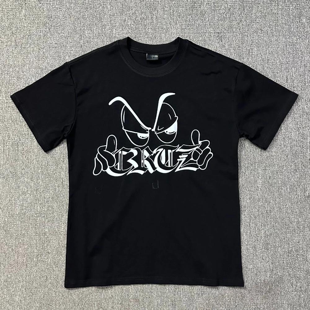 

2024 Summer Streetwear T-shirt Men Women Fashion Luxury Brand Short Sleeve Tshirt Clothes Designer Tee Hip Hop Tops Y2k T Shirt S