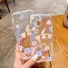 All-inclusive transparent mobile phone case iphone16 tulip 15 anti-drop soft case Apple 17promax trendy women's 11