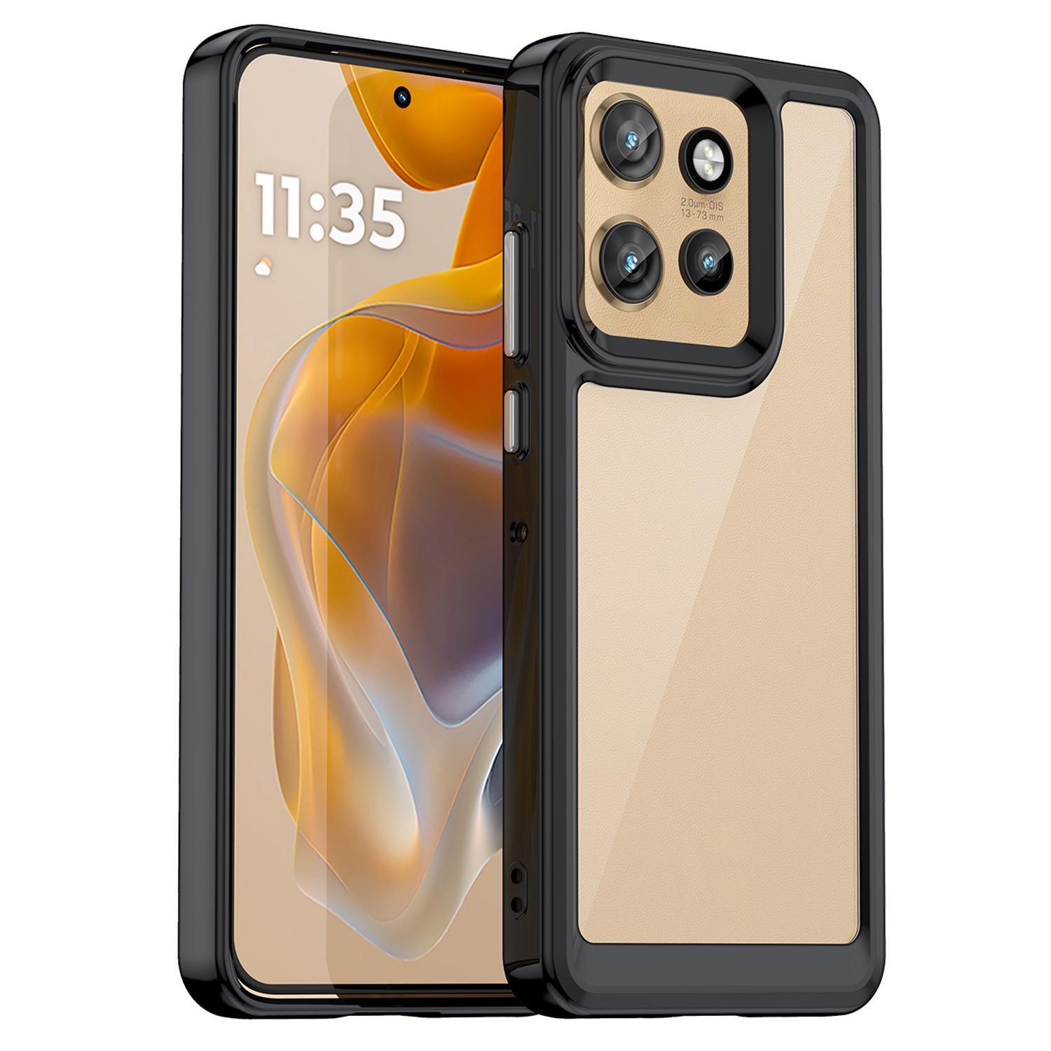 

Для Motorola Edge 50 Neo 5G/Moto S50 5G/Thinkphone 25 5G Чехол ТПУ + Акриловый Защитный Прозрачный Чехол для Телефона A