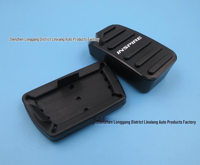 Applicable to: 2019 Inspire, New Aluminum Alloy Non-Slip Accelerator & Brake Pedal