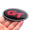 8.5*4.3cm Aluminium Emblem Decal Car Steering Wheel Center Badge Sticker For KIA K2 K3 K5 KX5 GT Rio Optima Sorento Accessories