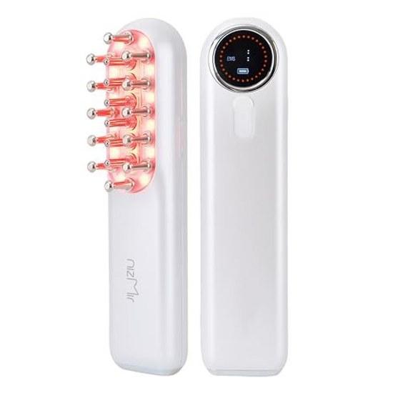 Ni Zmir Facial Device Electric Brush EMS Lift 9 Levels Adjustable Display LED Light Esthetic Scalp Muscle Care Type-C Rechargeable IPX5 Waterproof