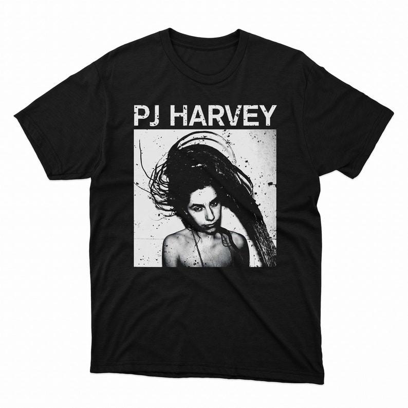

00’s PJ Harvey Rid of Me T-Shirt, Music Band Rock Punk Goth Metal Unisex Te S