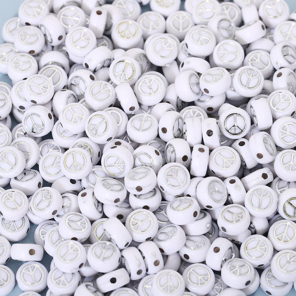 Acrylic Letter Beads for Kids' Jewelry Making – Educational DIY Beading Accessories