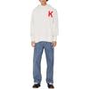 KENZO Lucky Tiger Genderless Embroidered Oversized Hoodie FE58SW0114MF-93