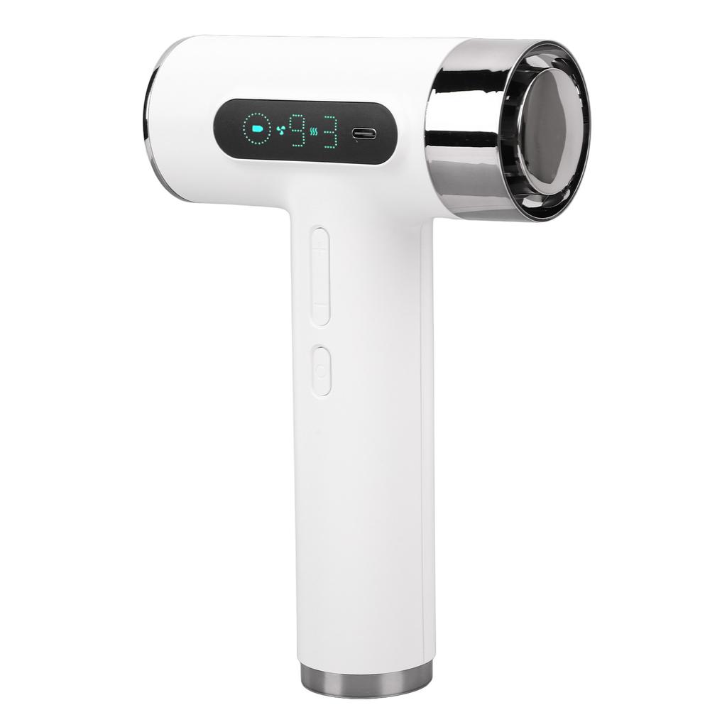 Cordless Hair Dryer USB Rechargeable 100000 RPM High Speed Blower Dryer 300W Cold Hot Wind Hair Dryer for Student