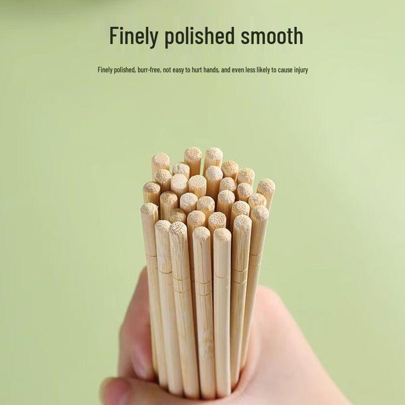 Premium Einweg-Natur-Bambus-Essstäbchen