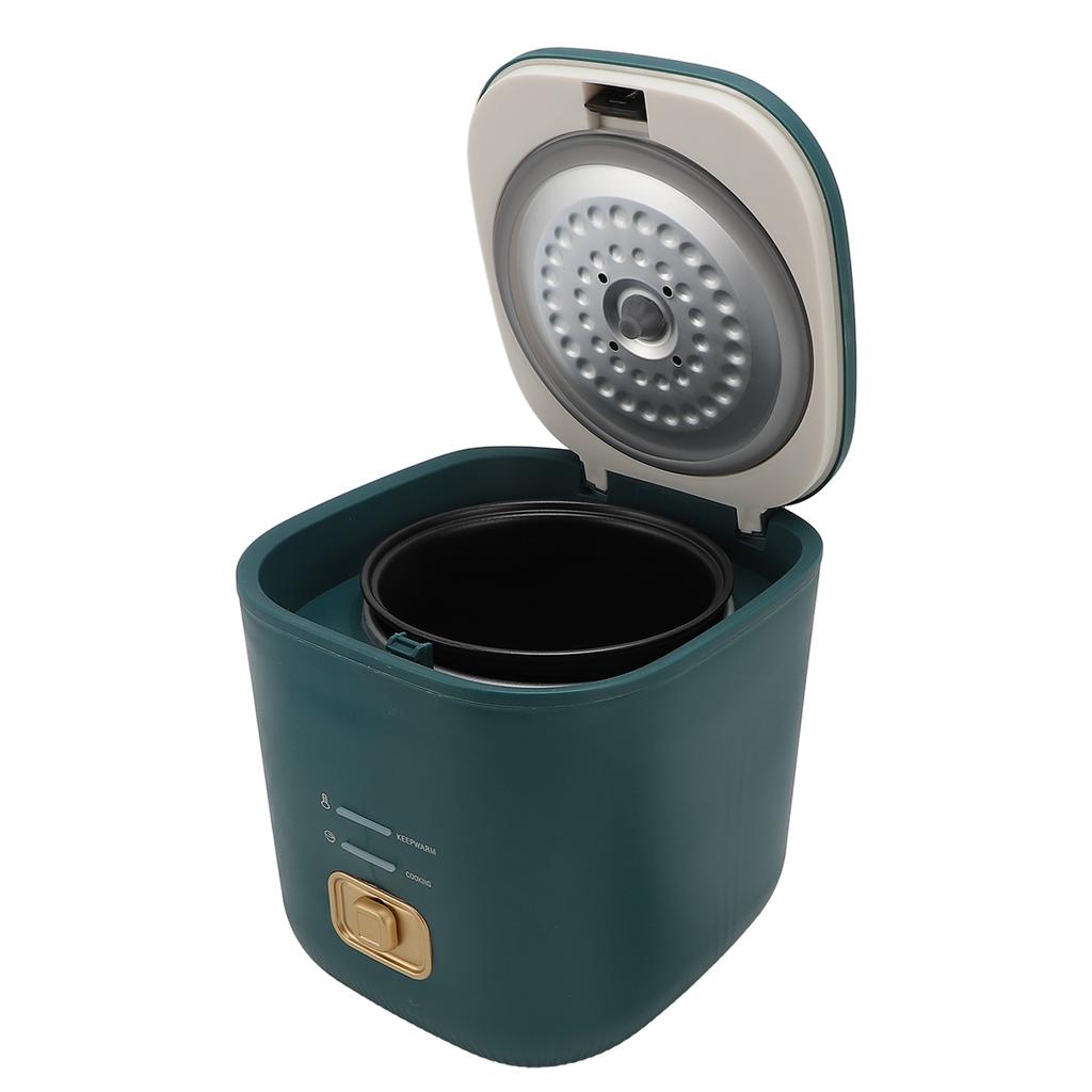 Rice Cooker One Button 1.2L Portable Rice Cooker With Keep Warm Function Anti Stick Pot for 1 to 2 People Use