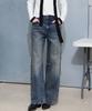 Jeissijeidi Wrap-Wide Denim Jydp0209
