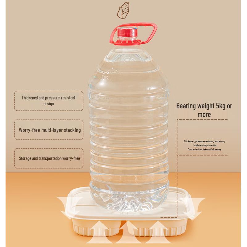 Biodegradable Corn Starch Takeaway Container