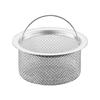 Kitchen Sink Garbage Filter Mesh Anti-block Sink Hair Food Catcher Reusable Stainless Steel Sink Drain Filter Net Easy Clean