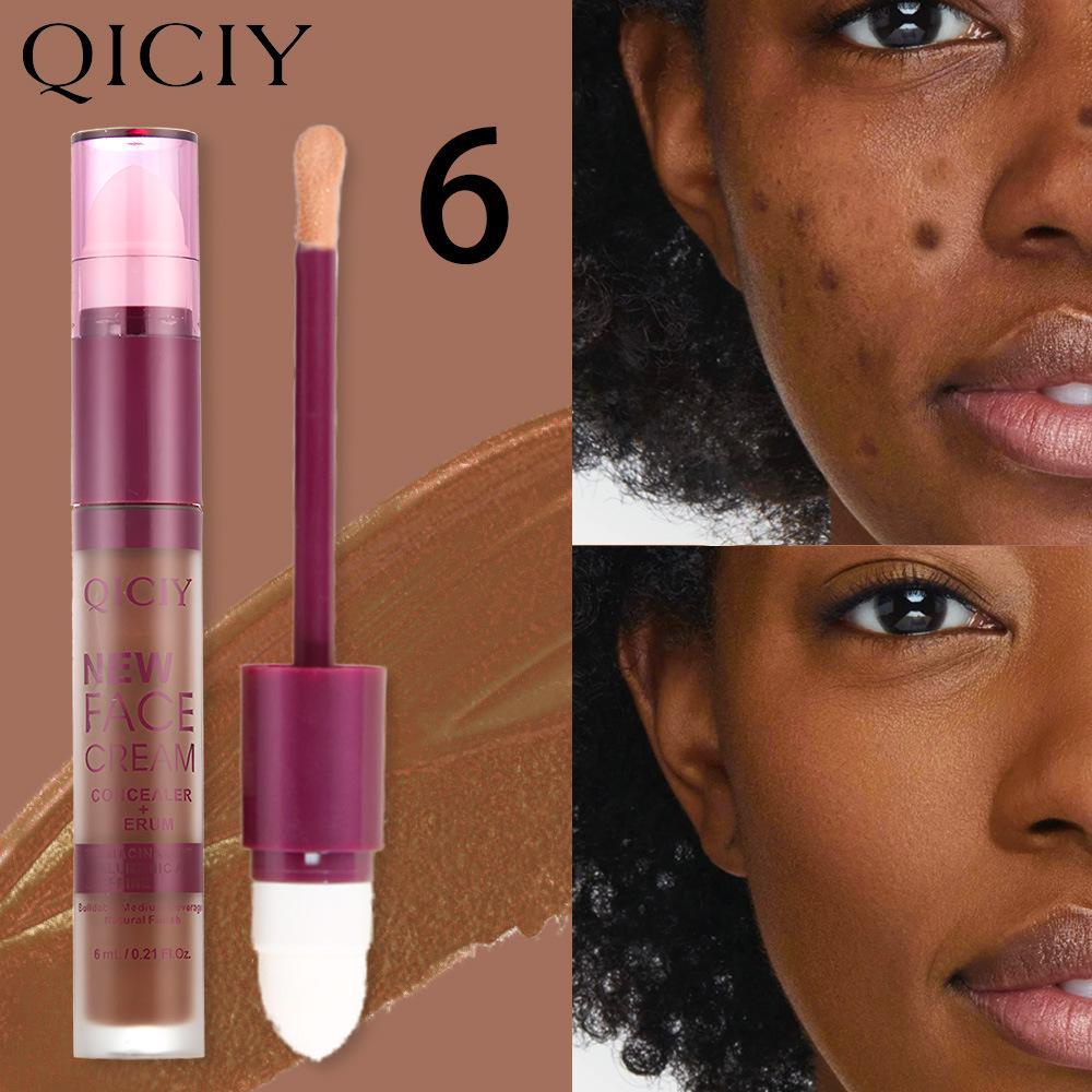 

6-цветный консилер, сглаживающий и осветляющий тени для носа, консилер-хайлайтер