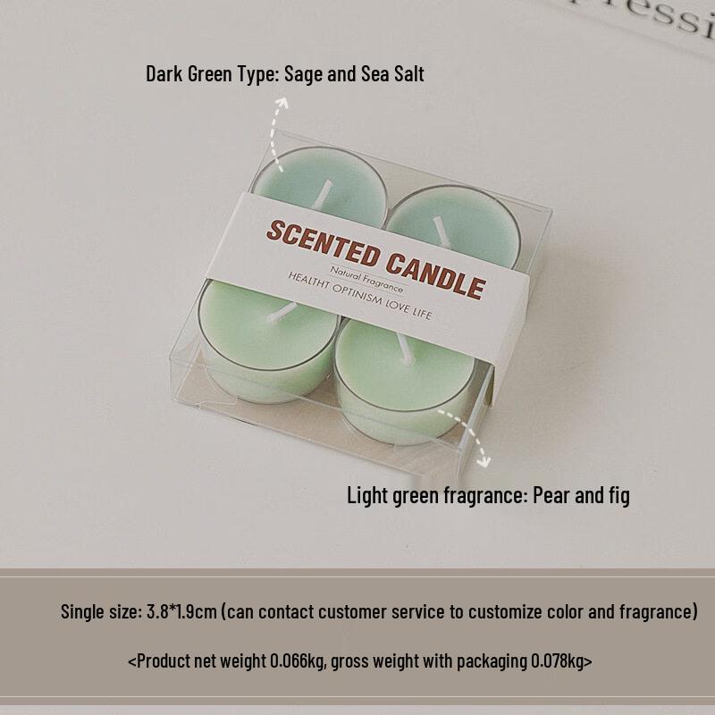 LIEI Round Tea Light Candles