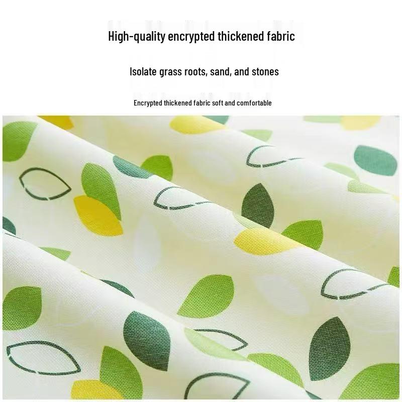 Portable Foldable Picnic Mat - Moisture-Proof Outdoor Ground Cloth for Camping and Spring Outings
