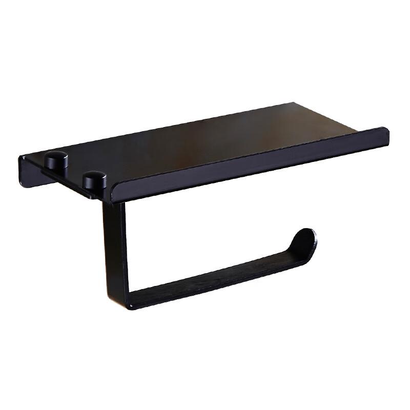 Xuan Yong Punch-Free Bathroom Toilet Paper Holder with Shelf