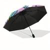 1pc My Melody Rainbow CloudsUmbrella with Plastic Handle,Suitable for All Seasons Home Travel Outdoor UmbrellaSanlio250