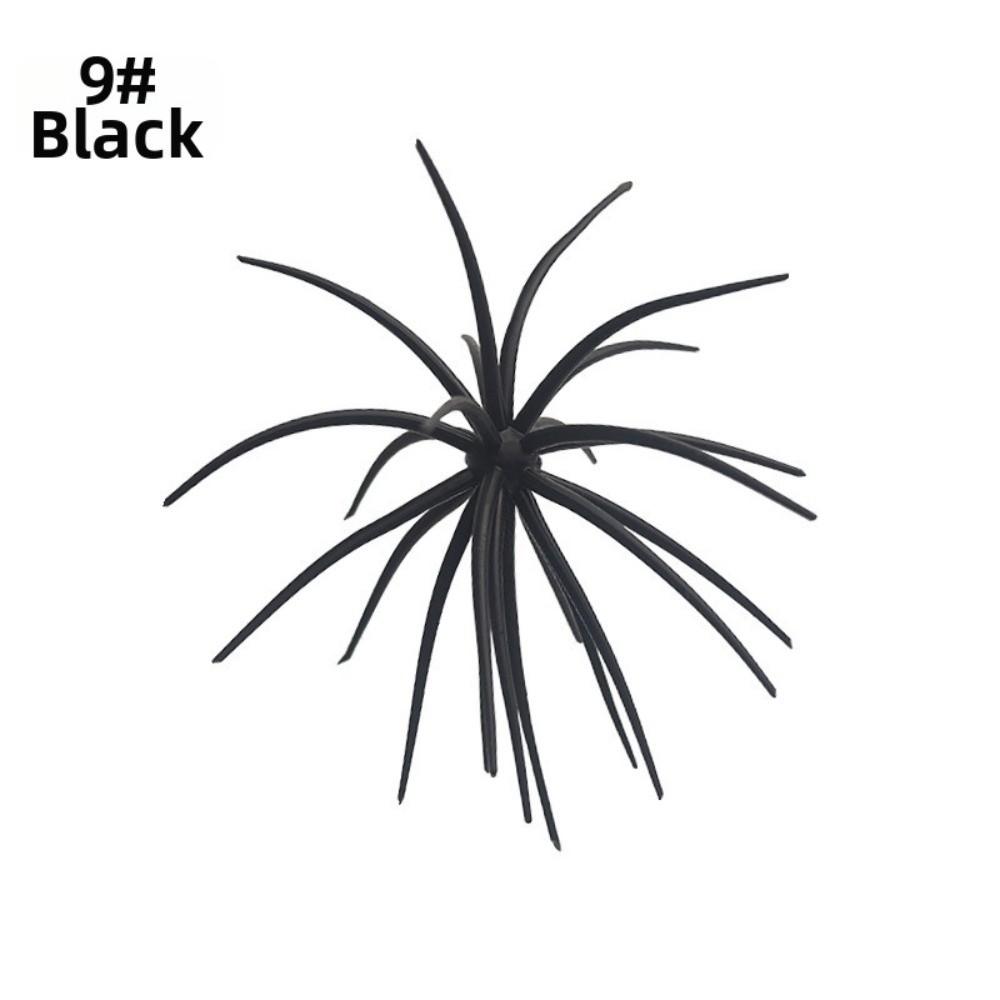10pcs 11cm/8.7g Size Sea Urchin Lures Superior Tear Resistance 3D Lure For Sea Bass Fishing