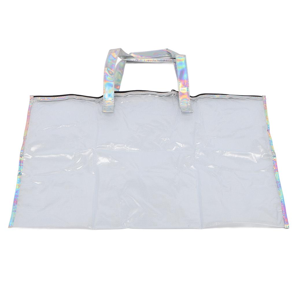 Art Portfolio Bag Laser Design Large Capacity Waterproof Artwork Posters Storage Bag for School