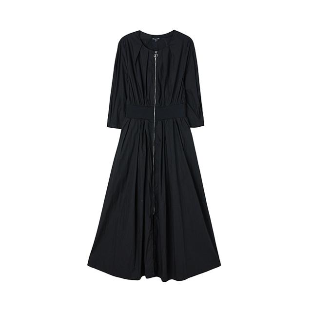 Rap Waistband Detail Long Dress Aq3Wo862