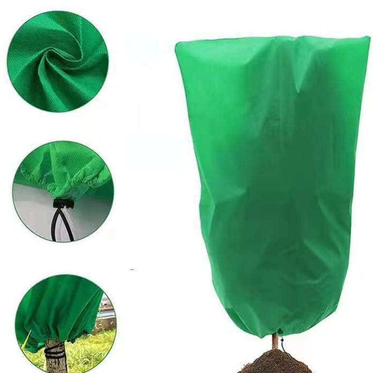 Thickened Winter Cold-Proof Insulation Cover for Plants, Trees & Flowers; Non-Woven, Freeze-Resistant.