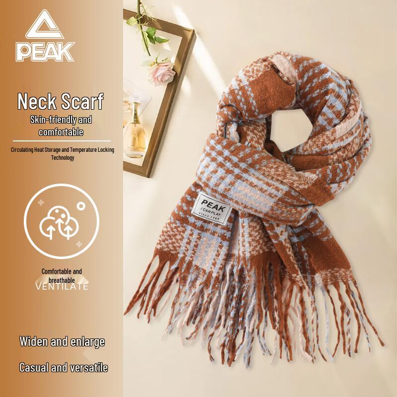 Unisex Korean Style Thickened Tassel Winter Scarf
