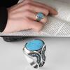 Men's and Women's Retro Chow Chow Ring Creative Old Ring