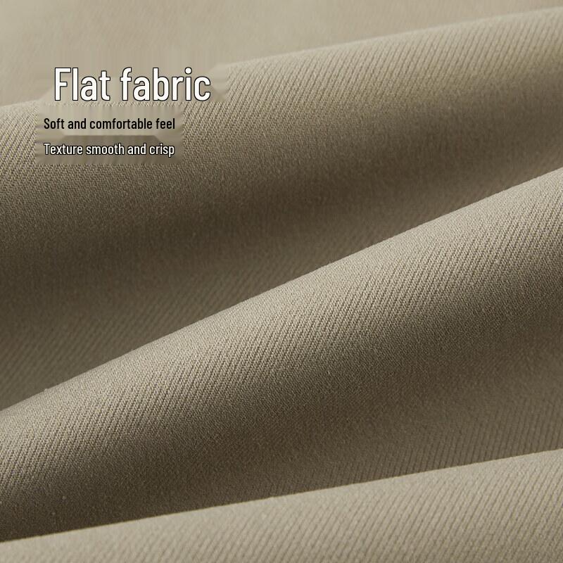 HLA Men's Light Business Straight-Leg Micro-Elastic Casual Pants