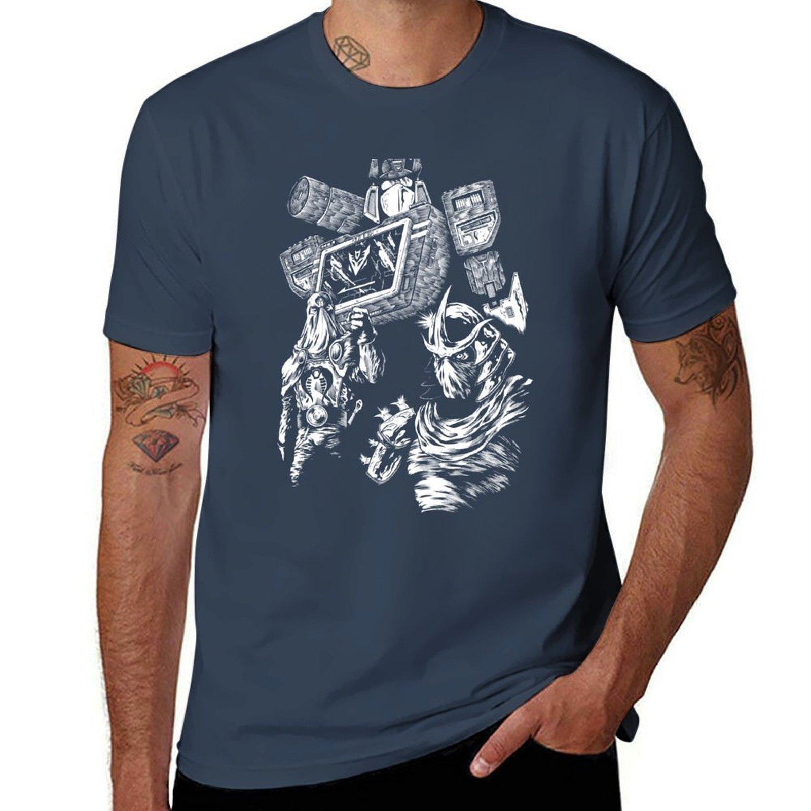 The bad guys were always the coolest T-Shirt Minimalist Casual Short Sleeve Top S